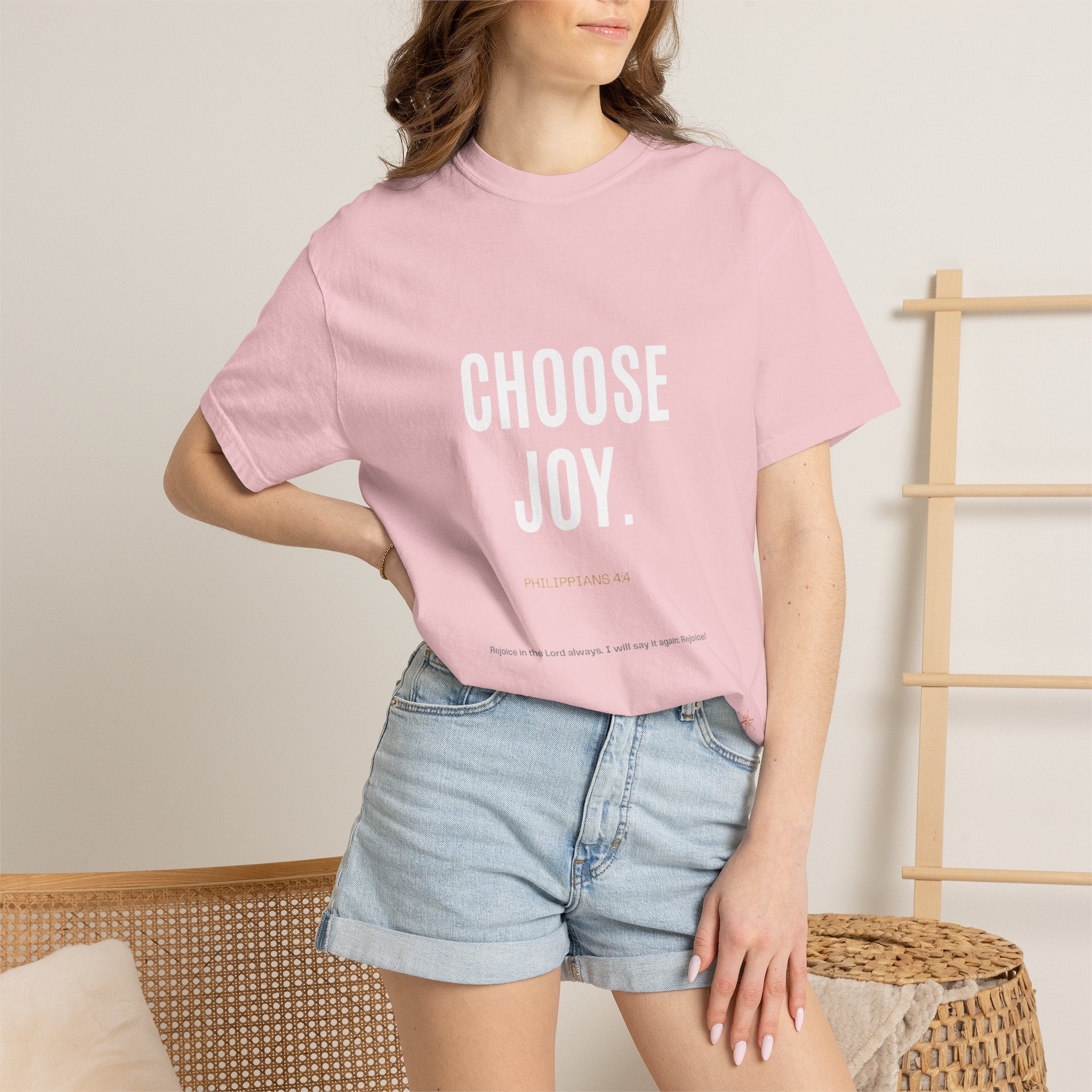 Choose Joy T-Shirt — Inspirational Graphic Tee