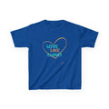 Kids Tee — "Love Like Christ" Heart Graphic