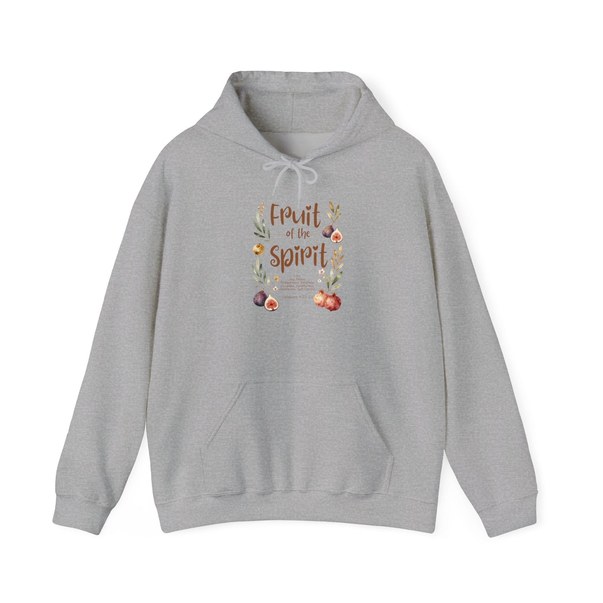Fruit of the Spirit Hoodie — Floral Faith Design ("Fruit of the Spirit")