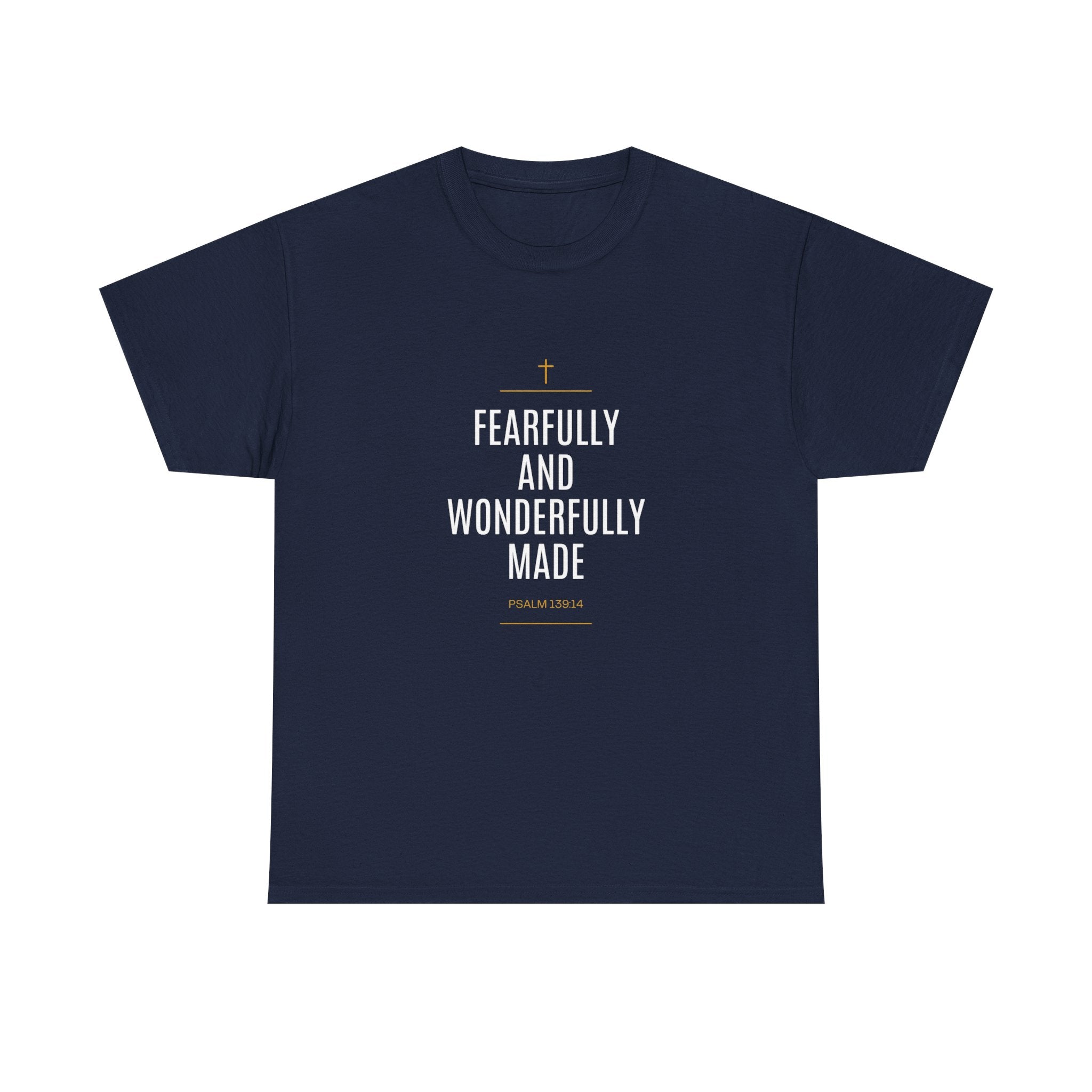 Fearfully and Wonderfully Made Tee — Christian Inspirational T-Shirt