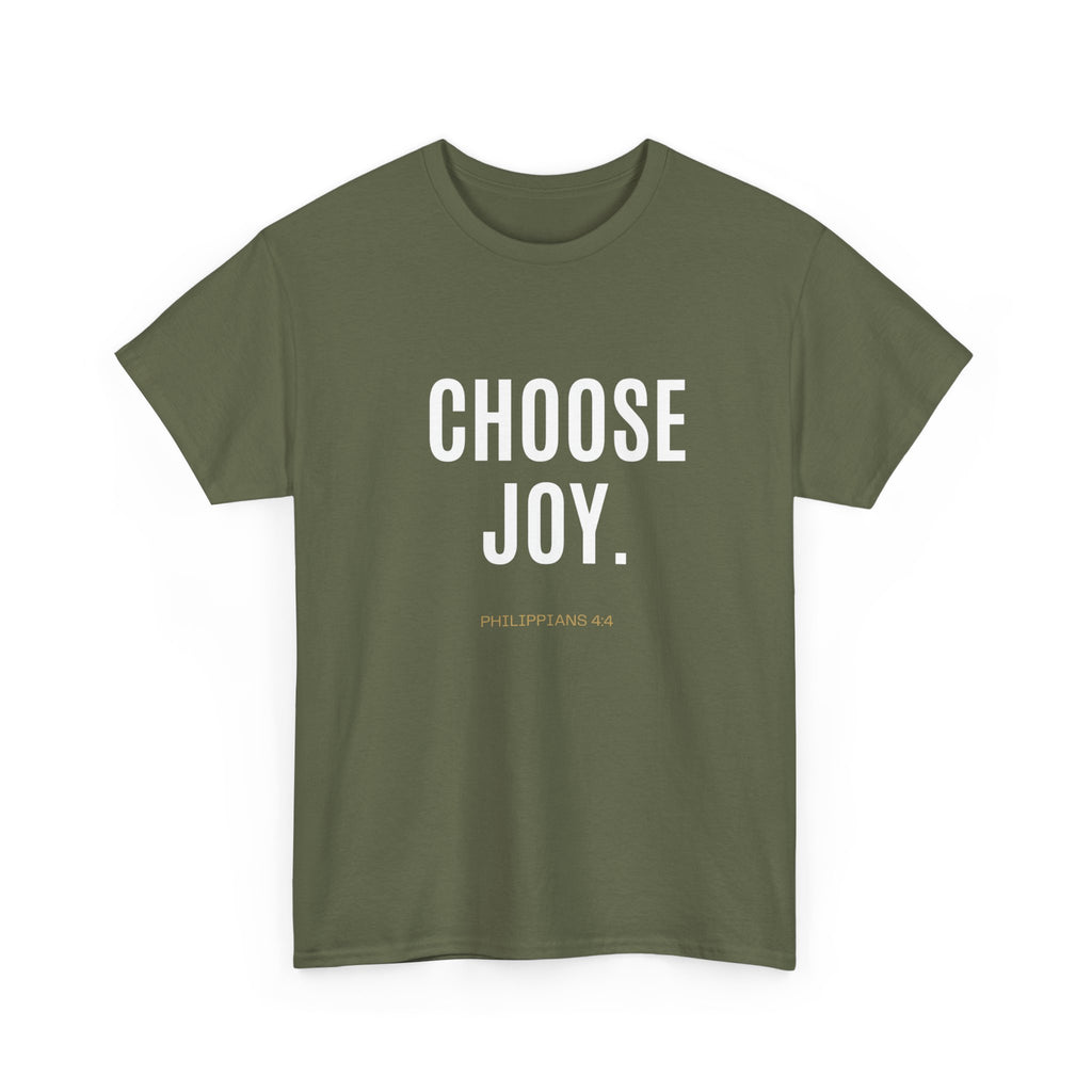 Choose Joy T‑Shirt — Inspirational Graphic Tee (Choose Joy.)