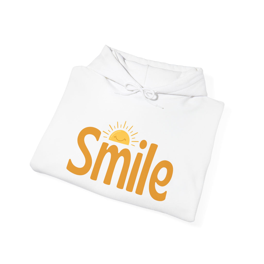 Smile Hoodie — Sunny Retro Graphic Pullover