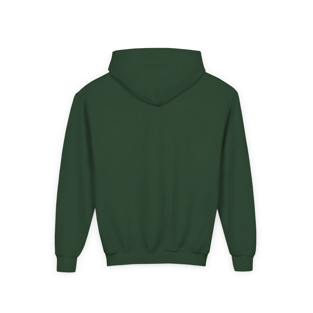 Youth Hoodie — "Smile" Retro Sun Graphic Kids Sweatshirt