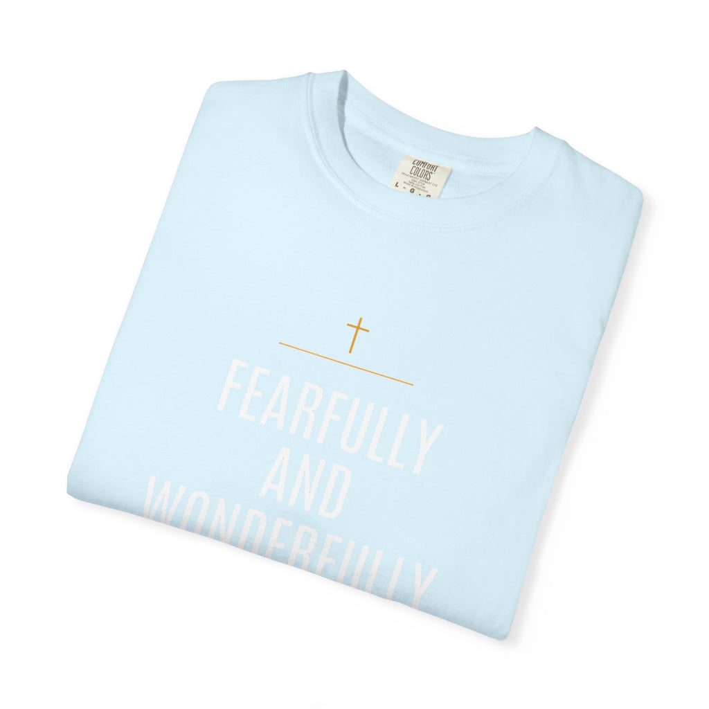 Faith-Inspired T-Shirt — “Fearfully and Wonderfully Made” Scripture Tee