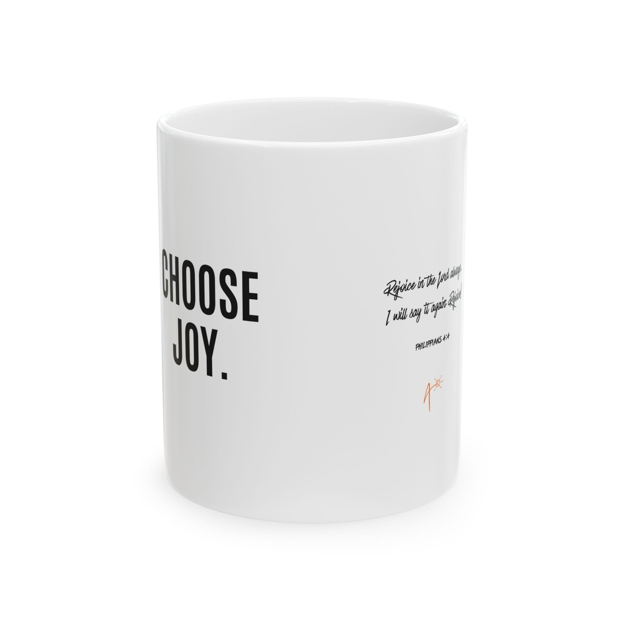 Choose Joy Ceramic Mug — Inspirational Coffee Cup (11oz & 15oz)