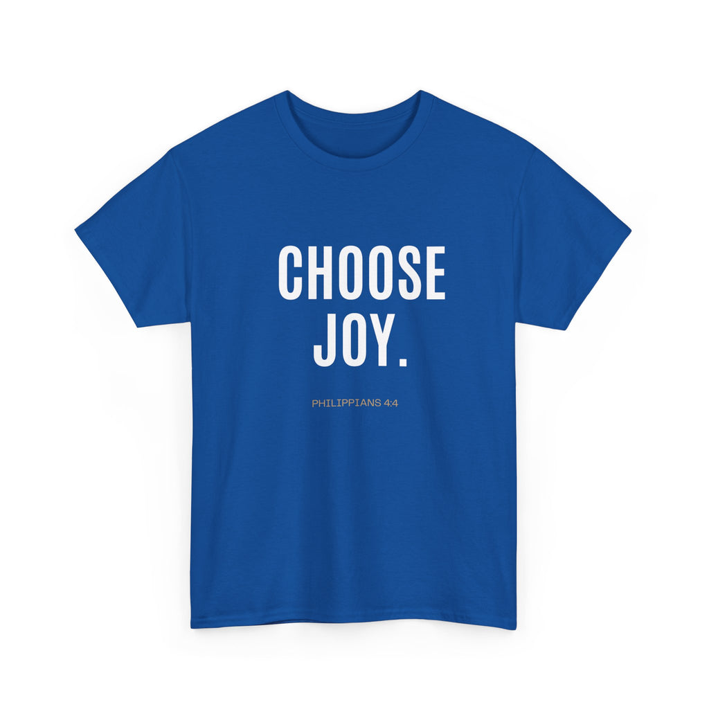 Choose Joy T‑Shirt — Inspirational Graphic Tee (Choose Joy.)