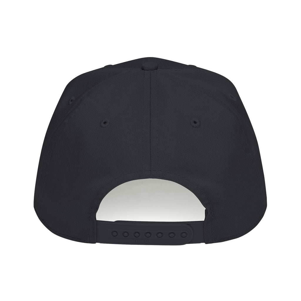 Grace Heart Baseball Cap — Embroidered Black Heart with "Grace"