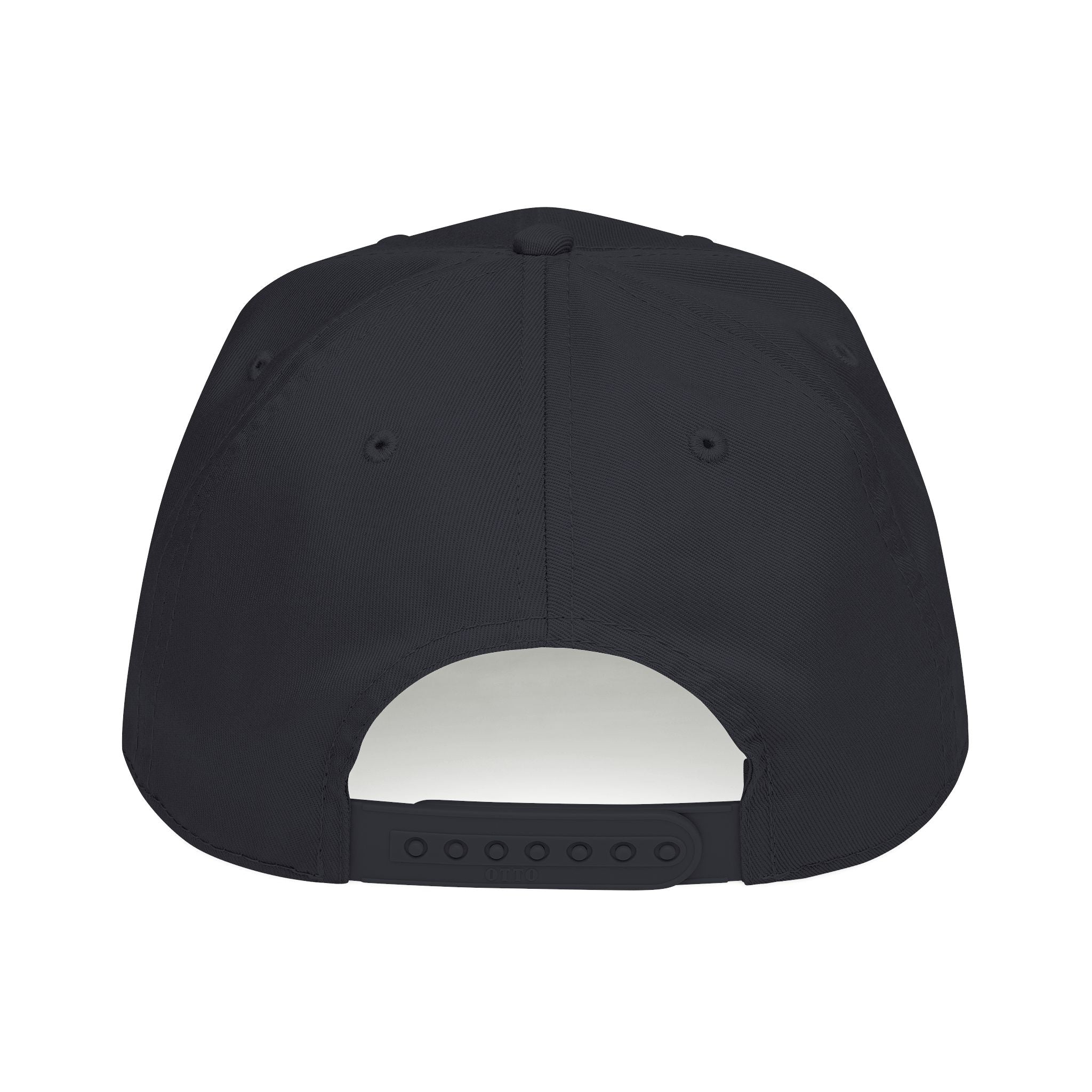 Grace Heart Baseball Cap — Embroidered Black Heart with "Grace"