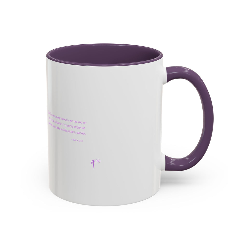 Inspirational Coffee Mug — "Choose Joy" Accent Ceramic Cup