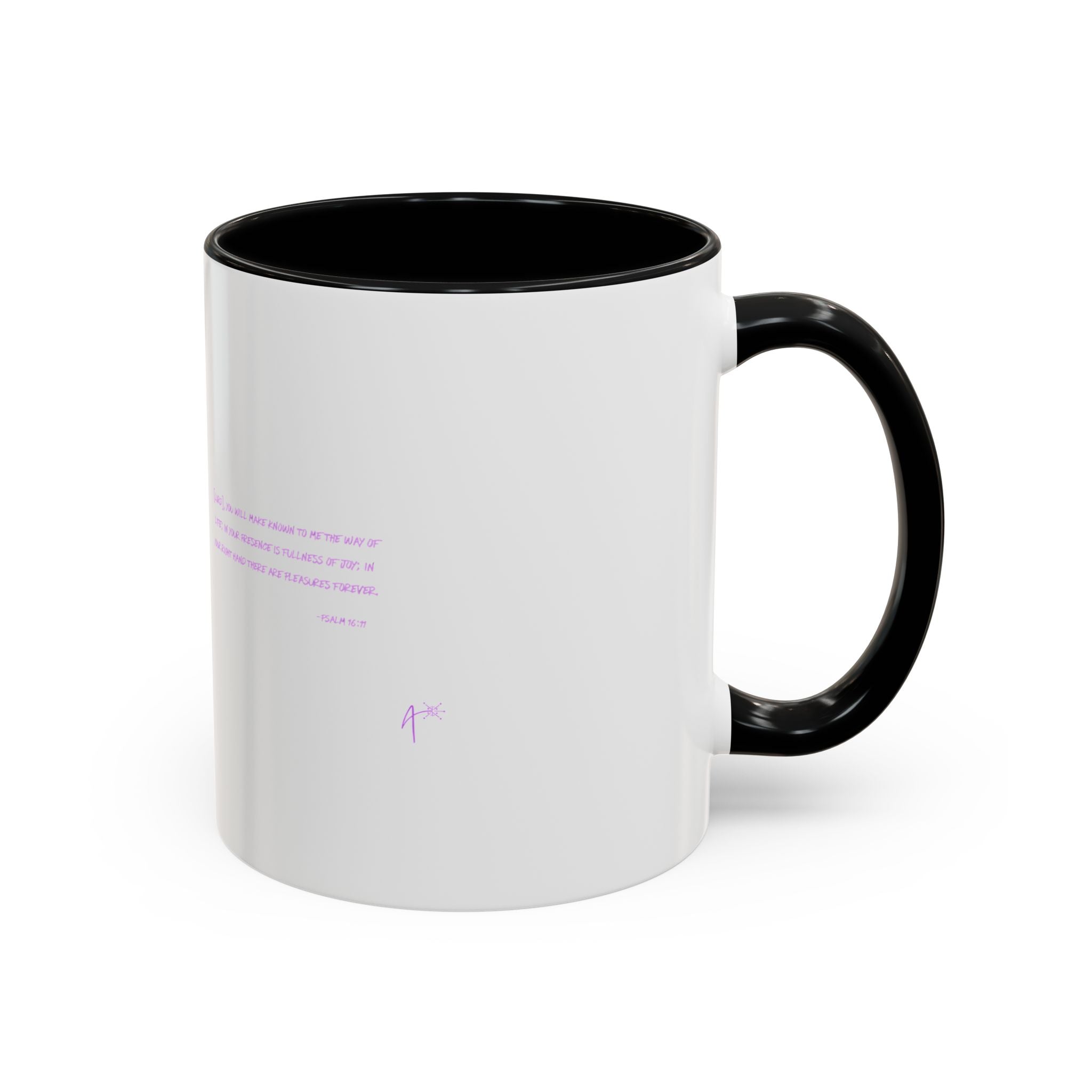 Inspirational Coffee Mug — "Choose Joy" Accent Ceramic Cup