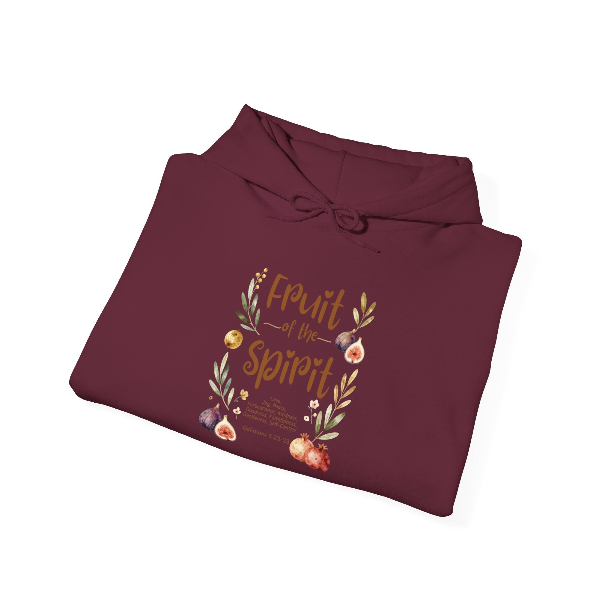 Fruit of the Spirit Hoodie — Floral Faith Design ("Fruit of the Spirit")
