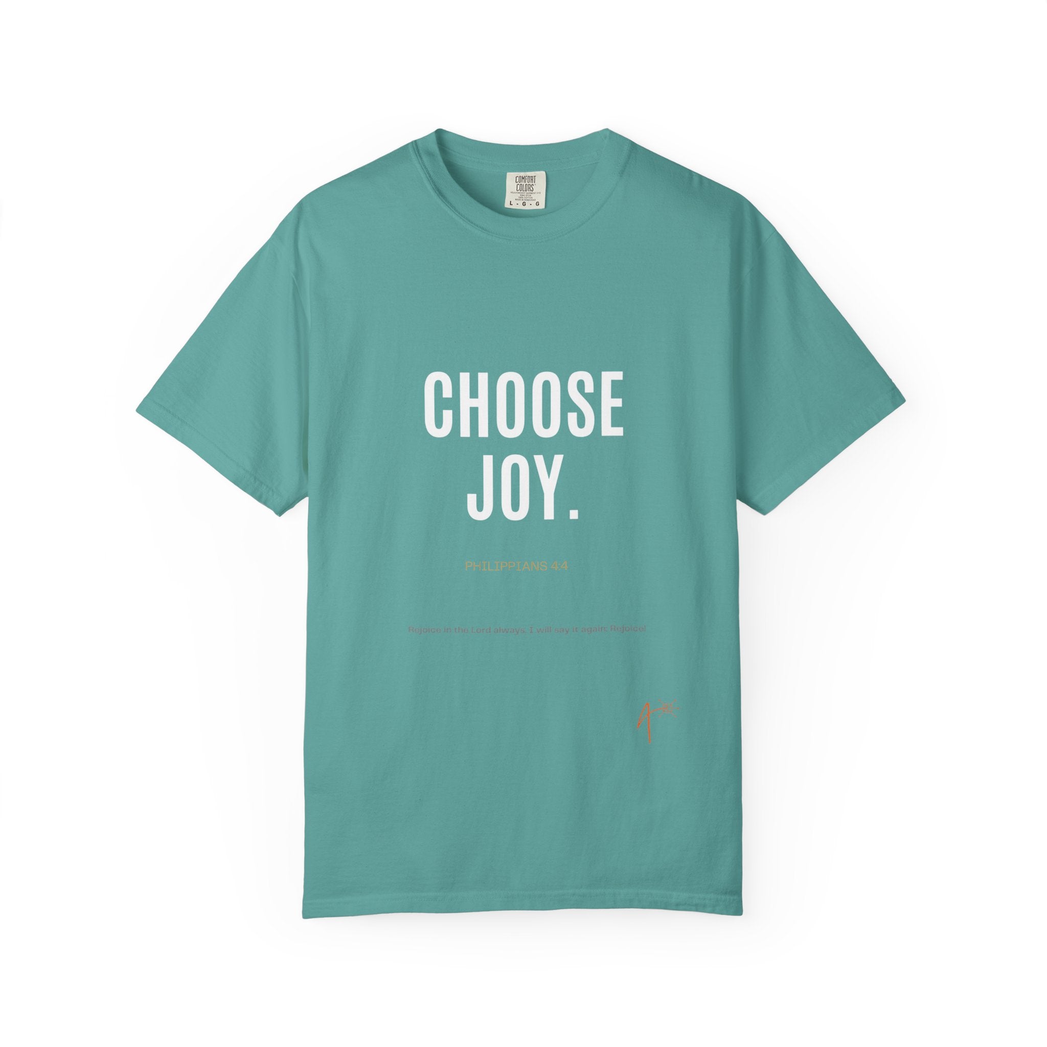 Choose Joy T-Shirt — Inspirational Graphic Tee