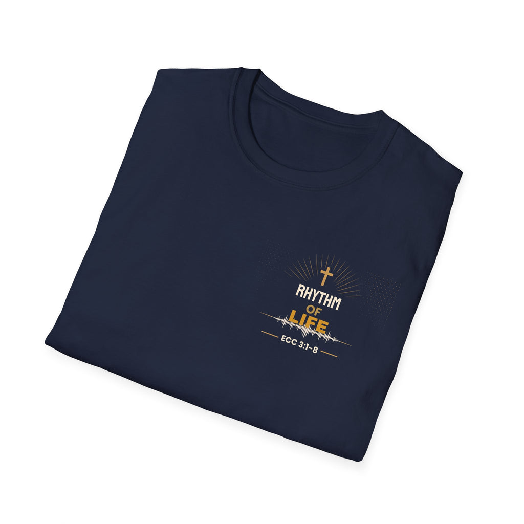 Rhythm of Life Christian T‑Shirt — ECC 3:1–8 Inspirational Faith Tee