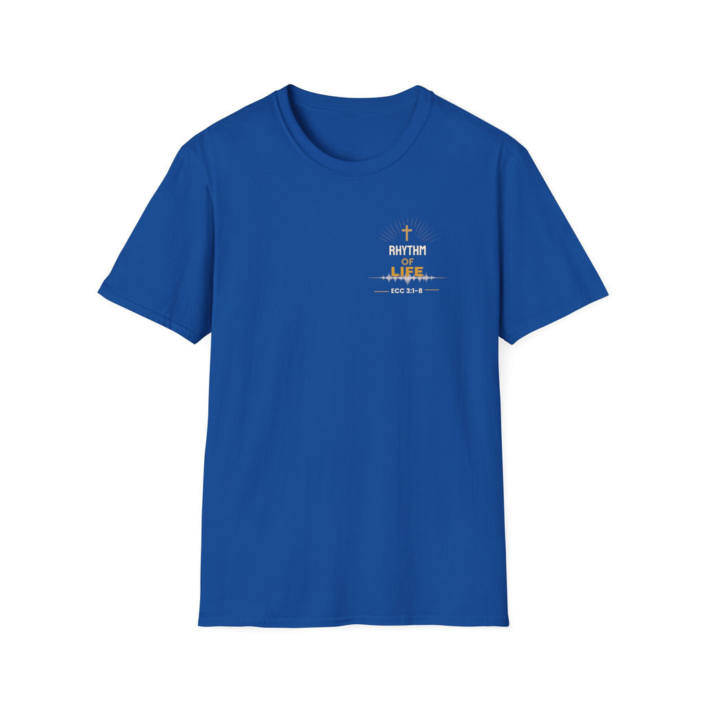 Rhythm of Life Christian T‑Shirt — ECC 3:1–8 Inspirational Faith Tee