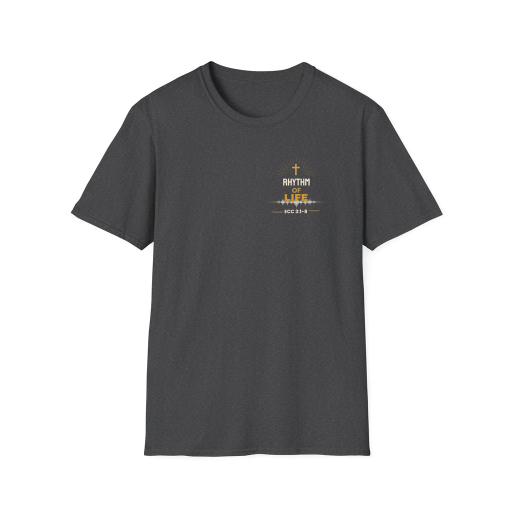 Rhythm of Life Christian T‑Shirt — ECC 3:1–8 Inspirational Faith Tee