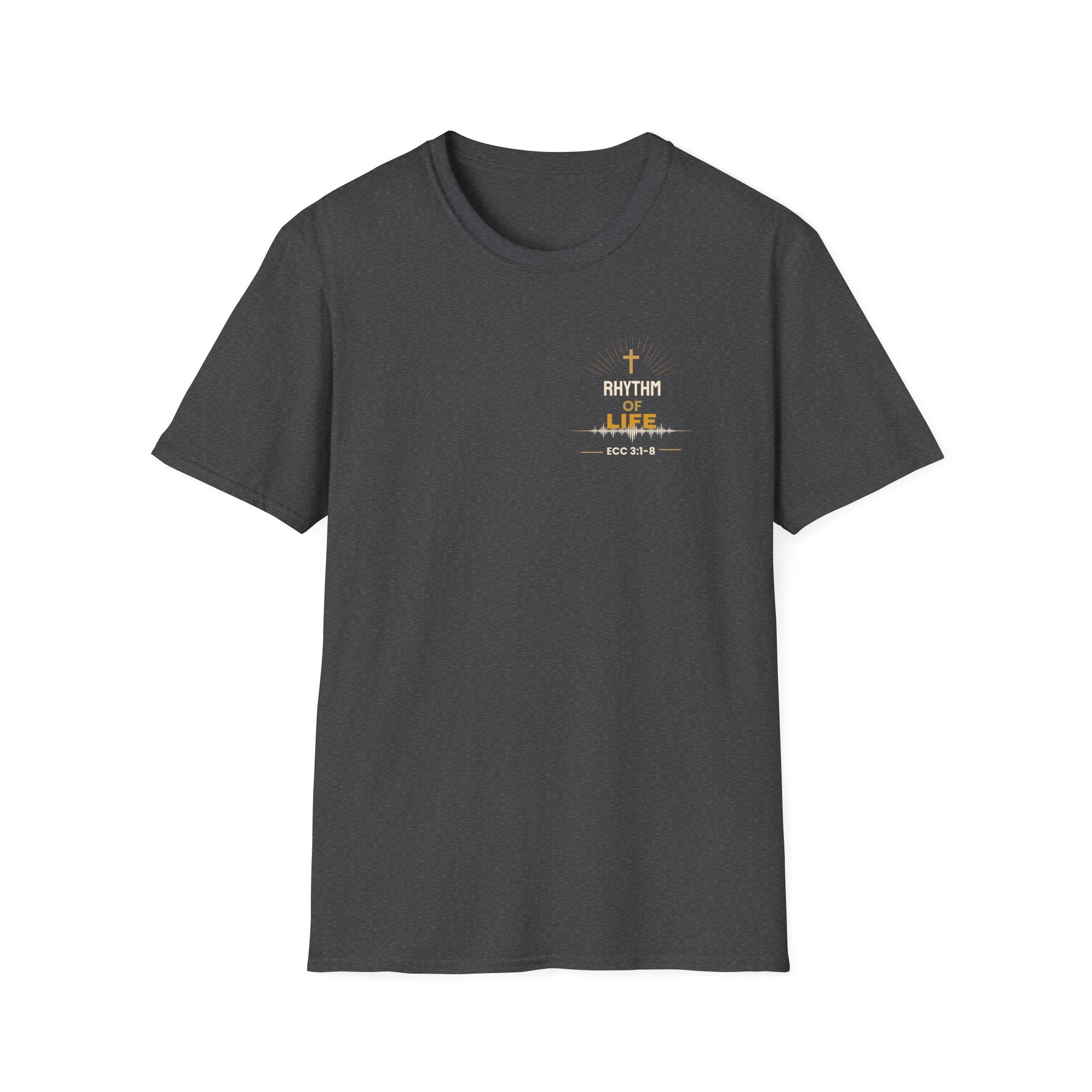 Rhythm of Life Christian T‑Shirt — ECC 3:1–8 Inspirational Faith Tee