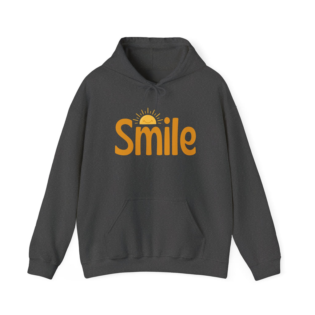 Smile Hoodie — Sunny Retro Graphic Pullover