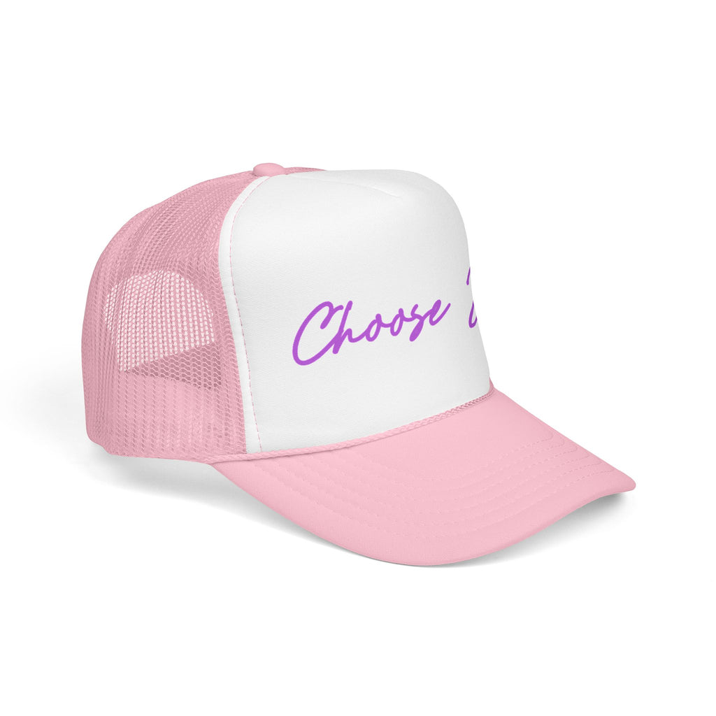 Choose Joy Trucker Hat — Inspirational Foam Mesh Cap