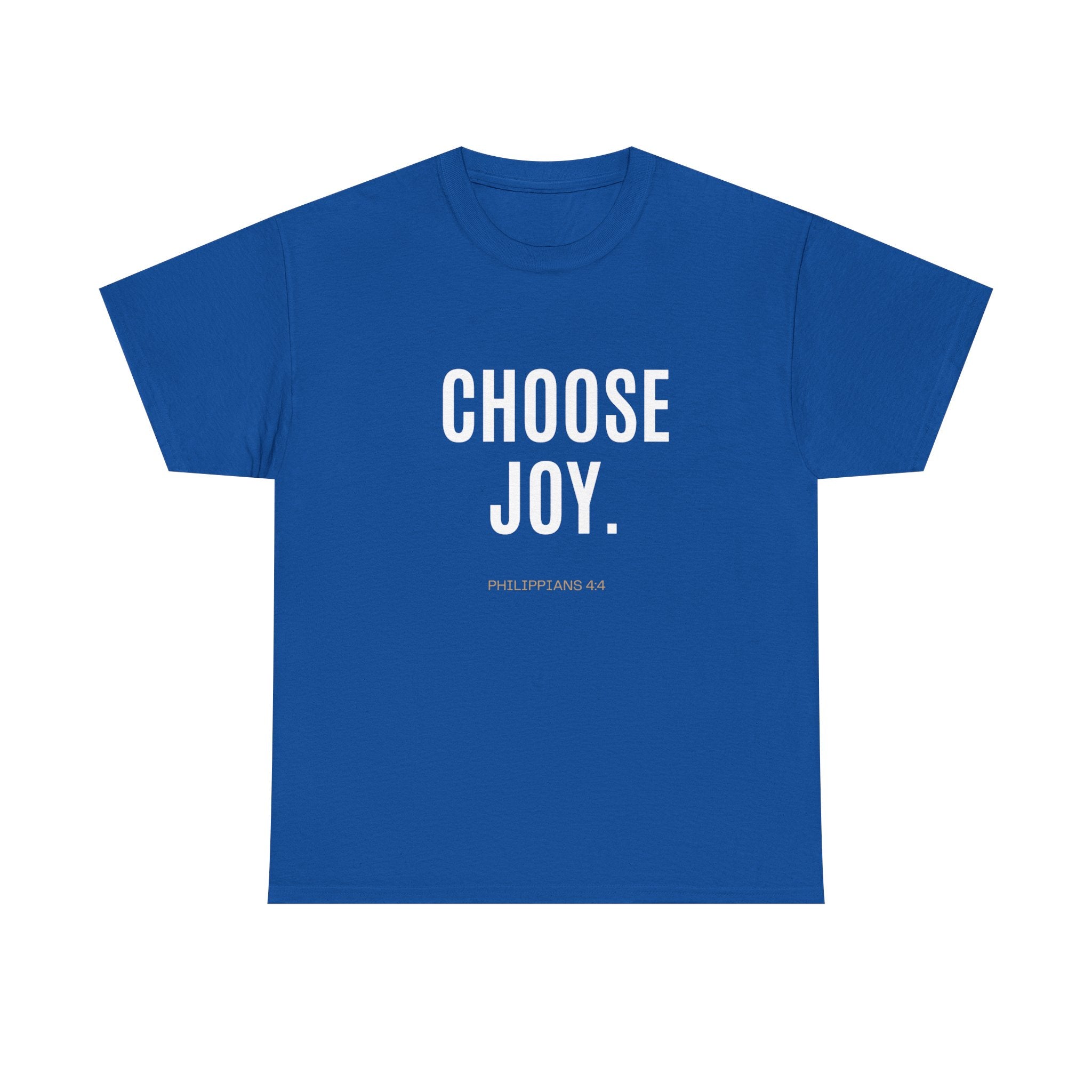 Choose Joy T‑Shirt — Inspirational Graphic Tee (Choose Joy.)