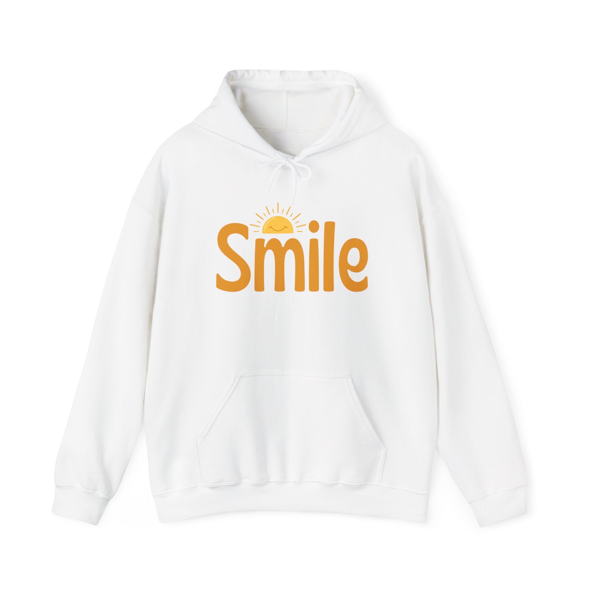 Smile Hoodie — Sunny Retro Graphic Pullover