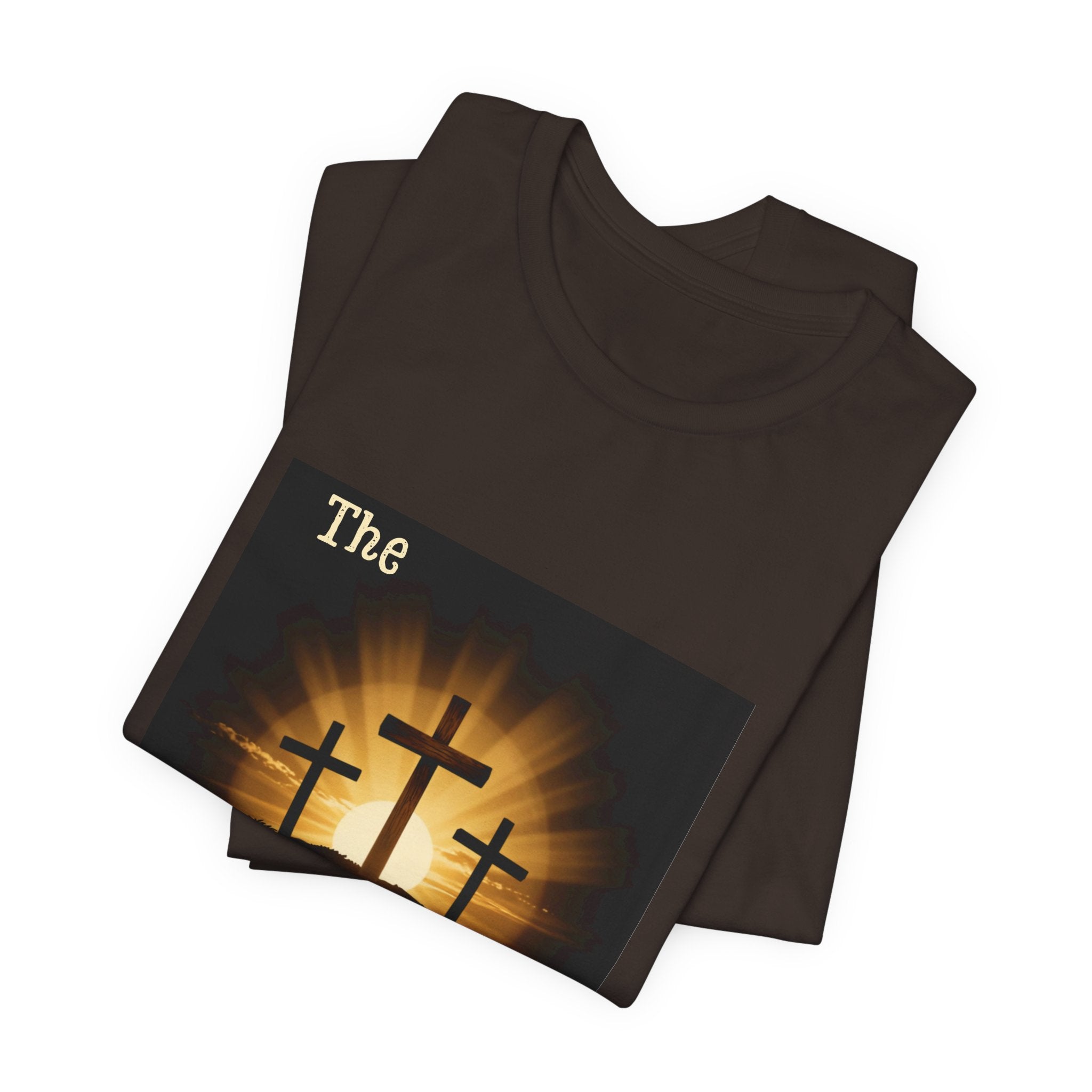 Christian Tee – "The Way Truth Life" John 14:6 Cross Graphic T-Shirt