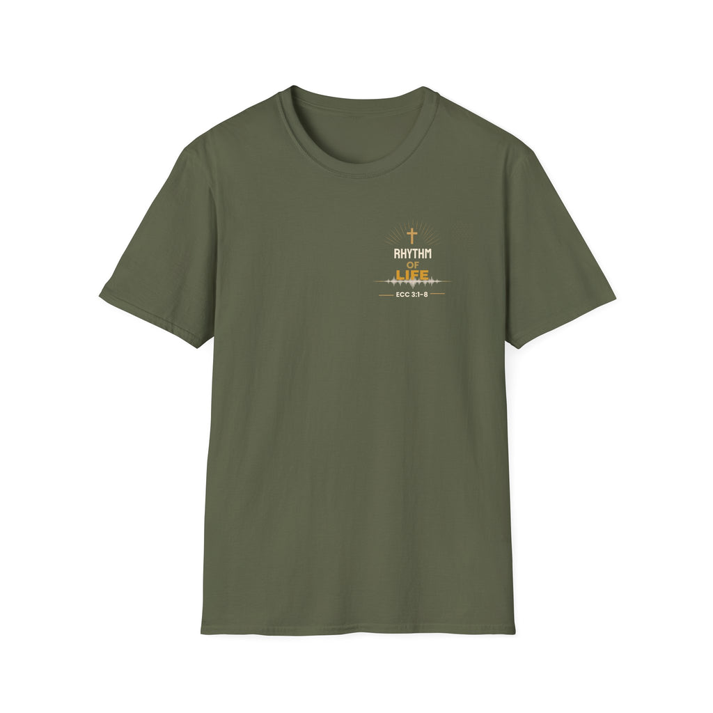 Rhythm of Life Christian T‑Shirt — ECC 3:1–8 Inspirational Faith Tee