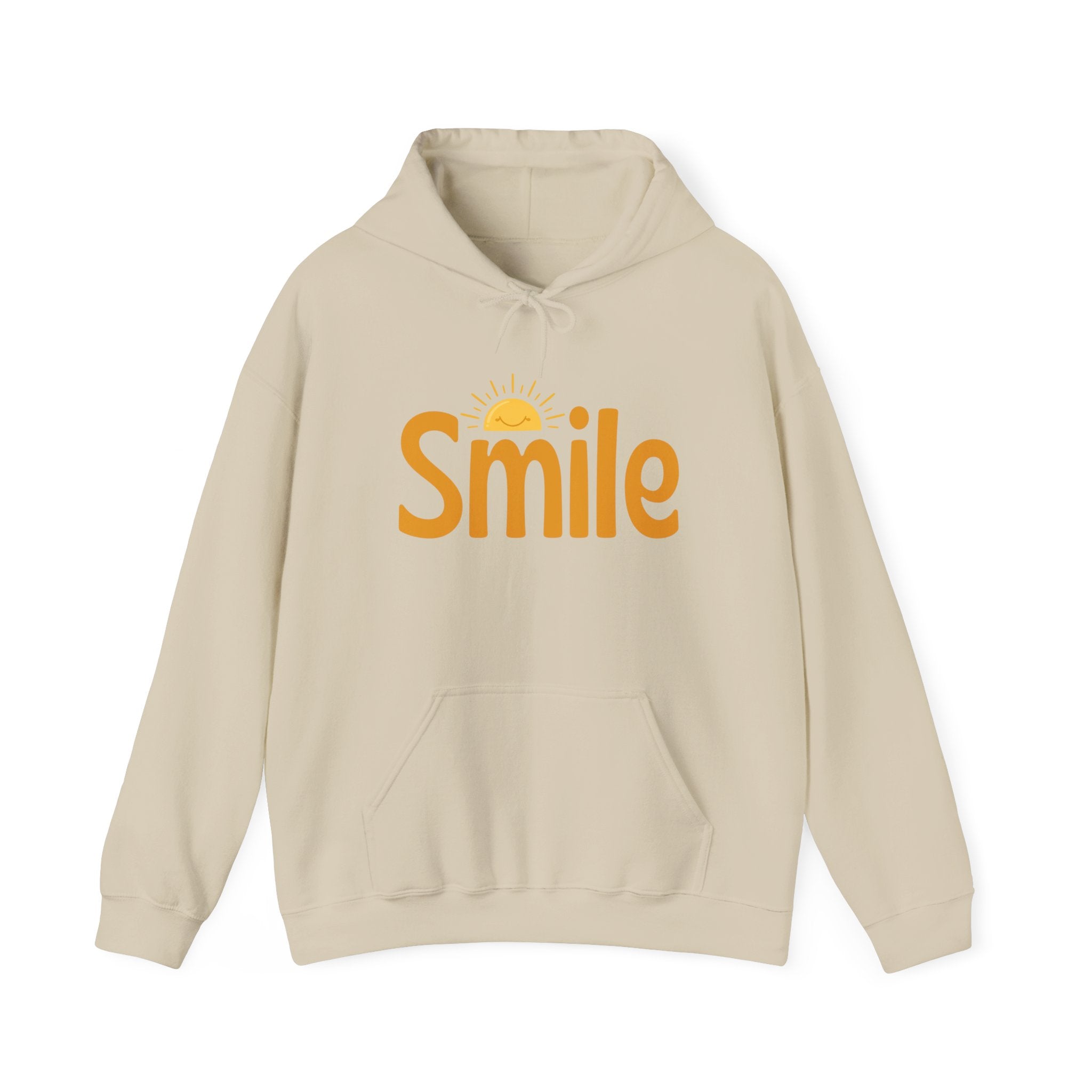 Smile Hoodie — Sunny Retro Graphic Pullover