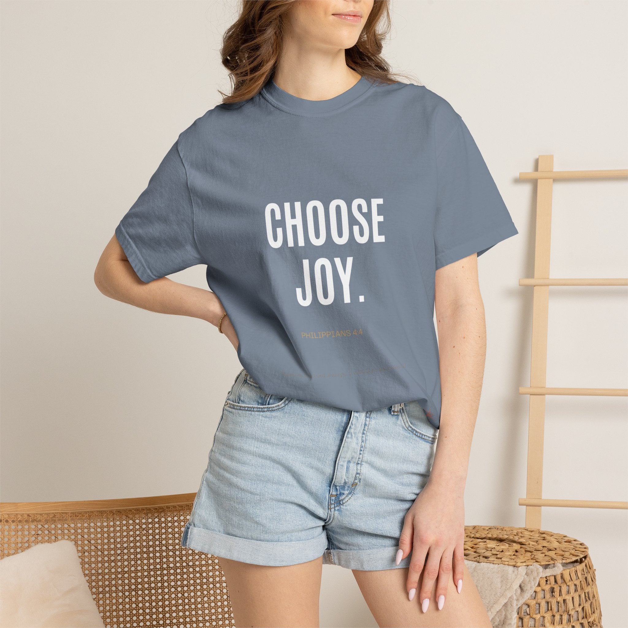 Choose Joy T-Shirt — Inspirational Graphic Tee