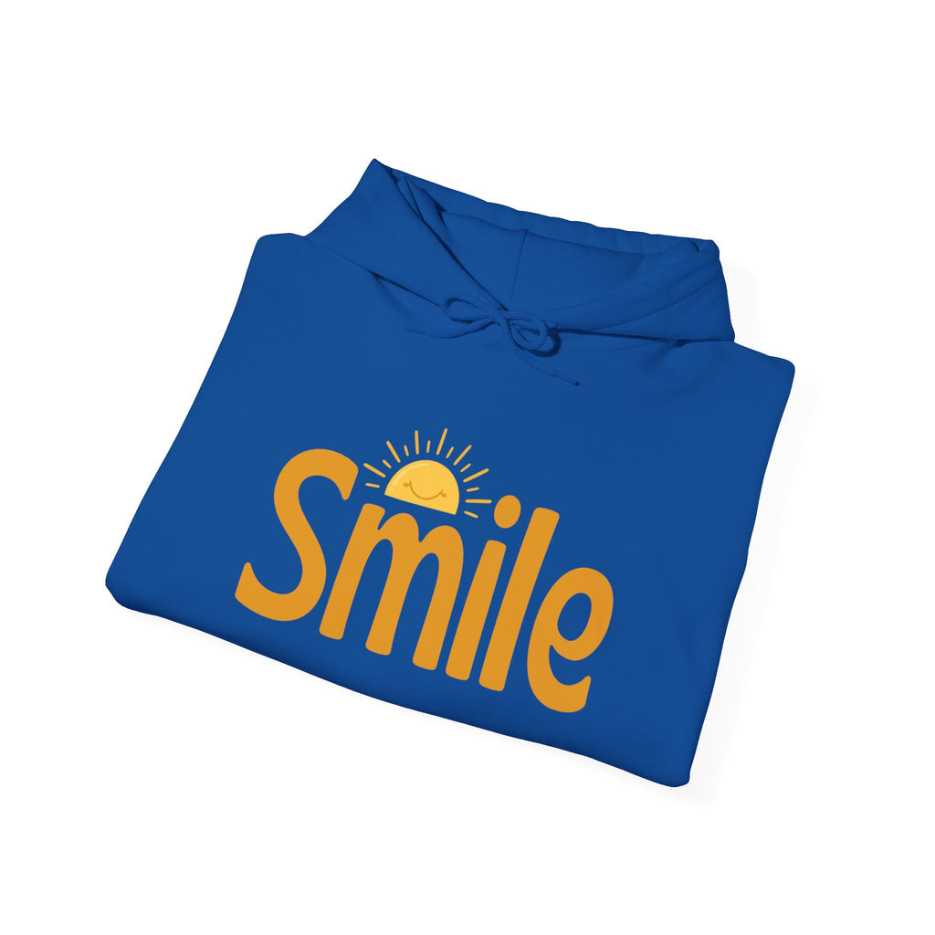 Smile Hoodie — Sunny Retro Graphic Pullover