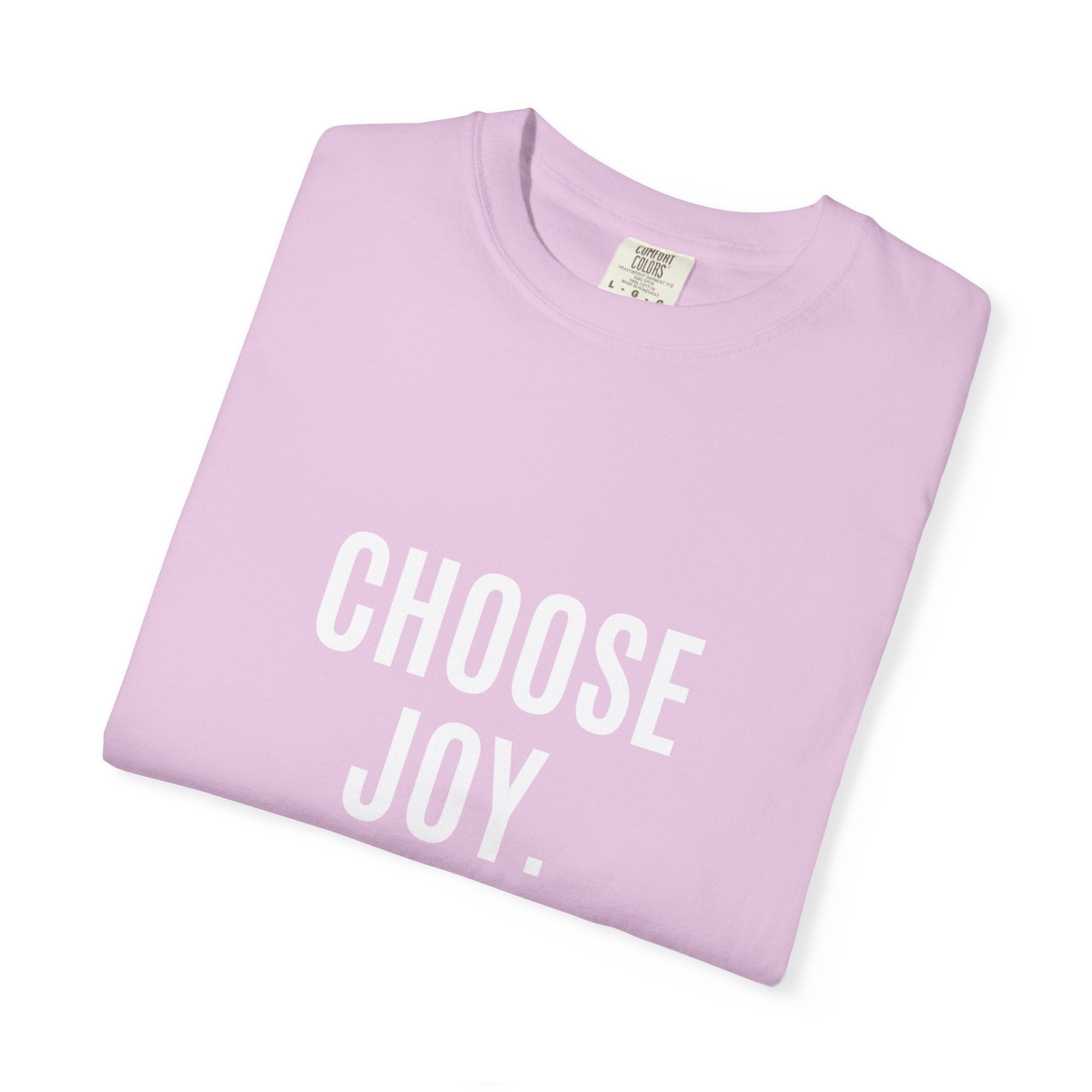 Choose Joy T-Shirt — Inspirational Graphic Tee