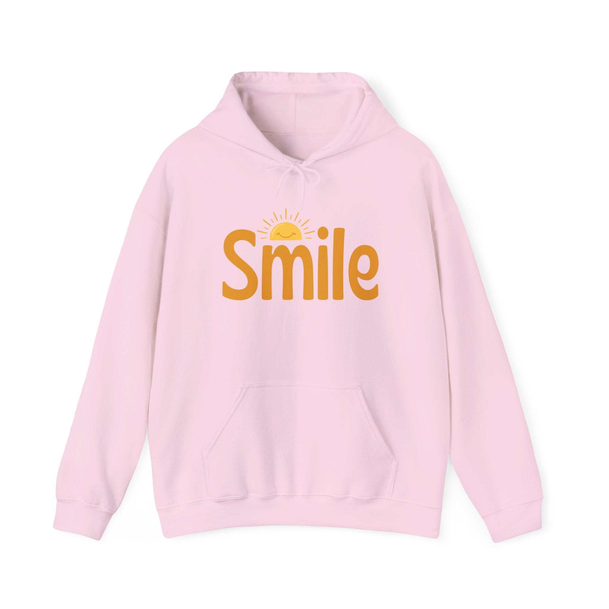 Smile Hoodie — Sunny Retro Graphic Pullover