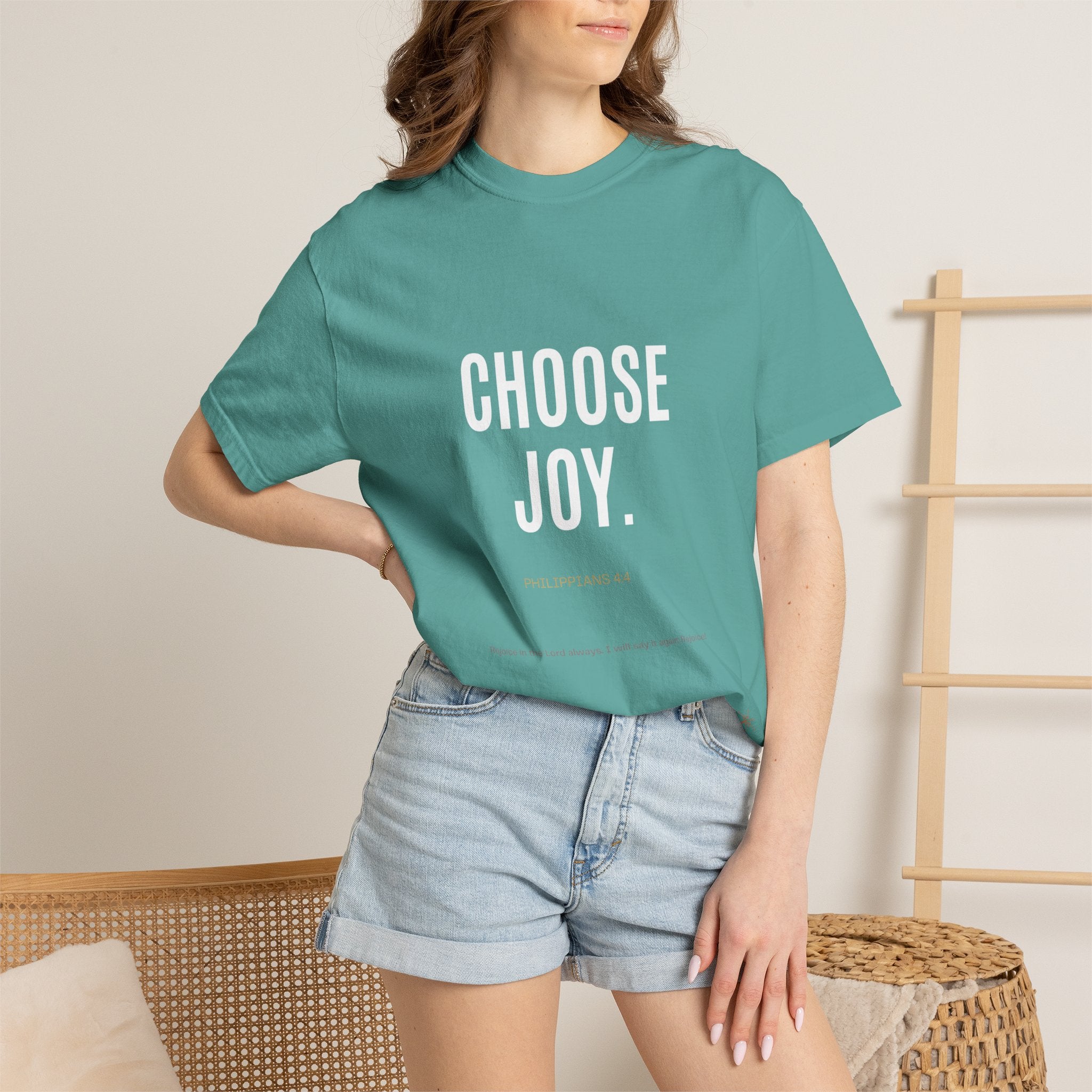 Choose Joy T-Shirt — Inspirational Graphic Tee