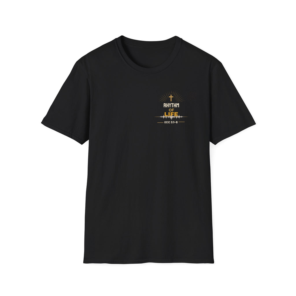 Rhythm of Life Christian T‑Shirt — ECC 3:1–8 Inspirational Faith Tee