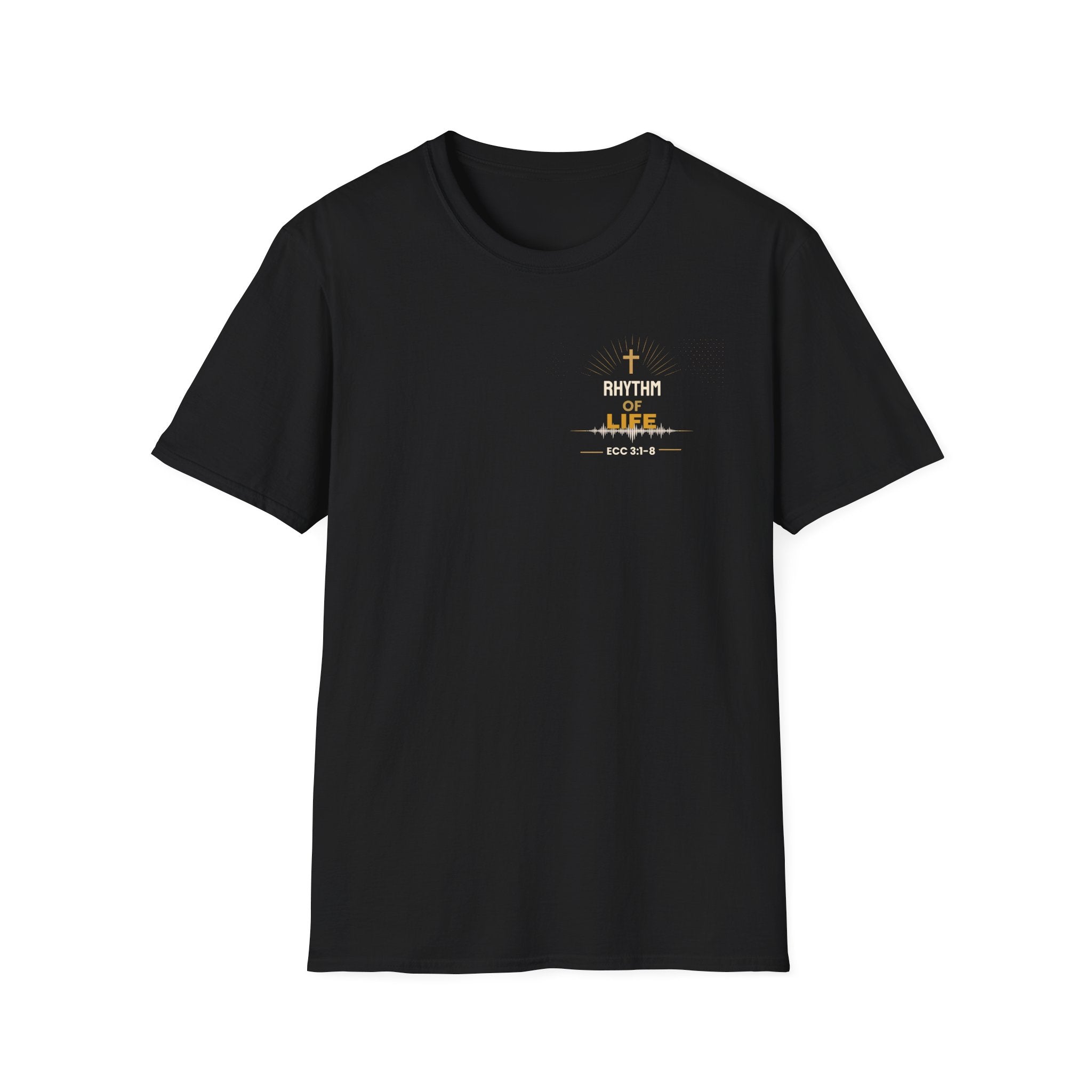 Rhythm of Life Christian T‑Shirt — ECC 3:1–8 Inspirational Faith Tee