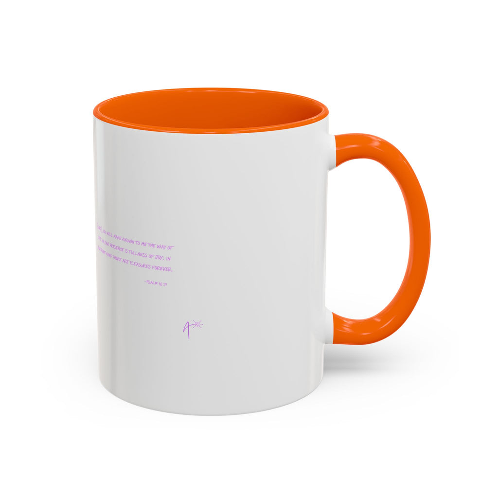 Inspirational Coffee Mug — "Choose Joy" Accent Ceramic Cup
