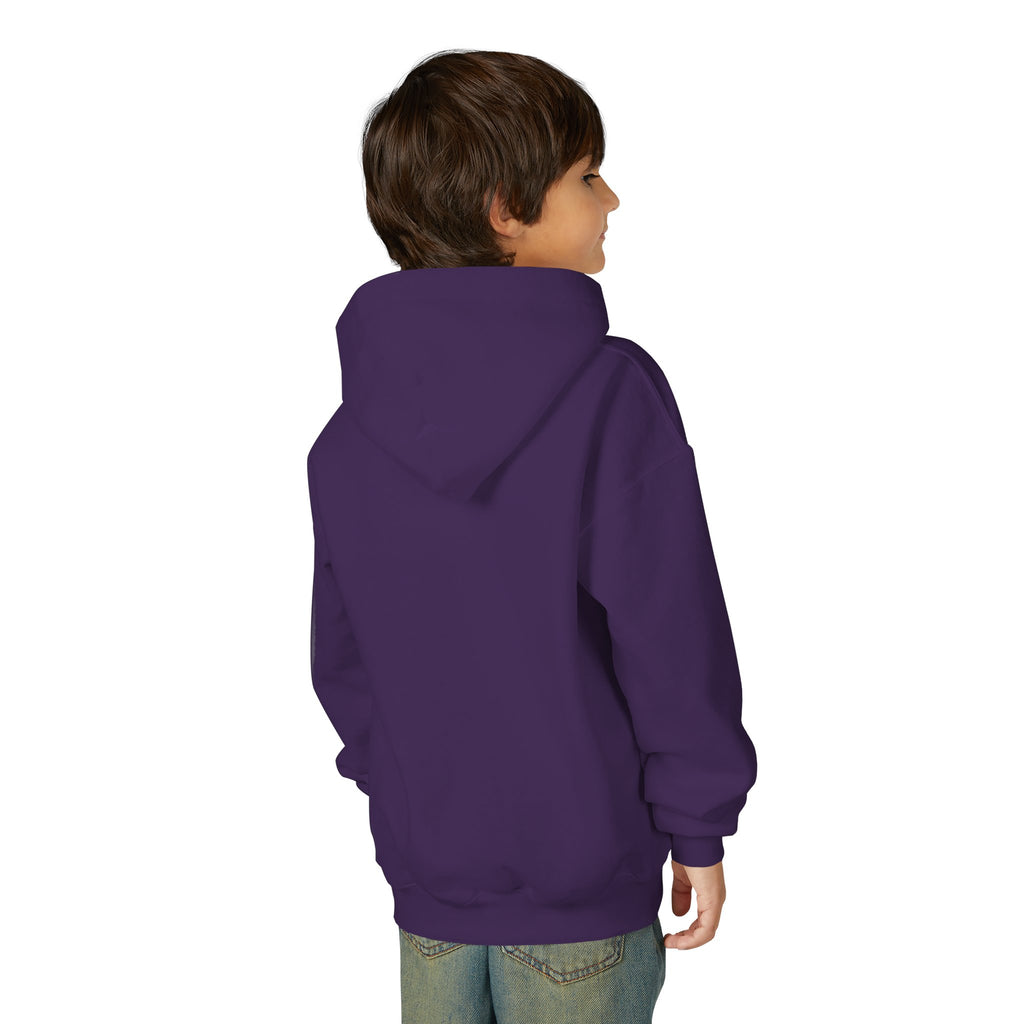 Youth Hoodie — "Fearfully and Wonderfully Made" Floral Psalm 139:14
