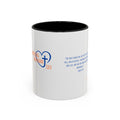 Christian Faith Coffee Mug — 'Embracing Abundant Life' Accent 11/15oz Inspirational Scripture Gift