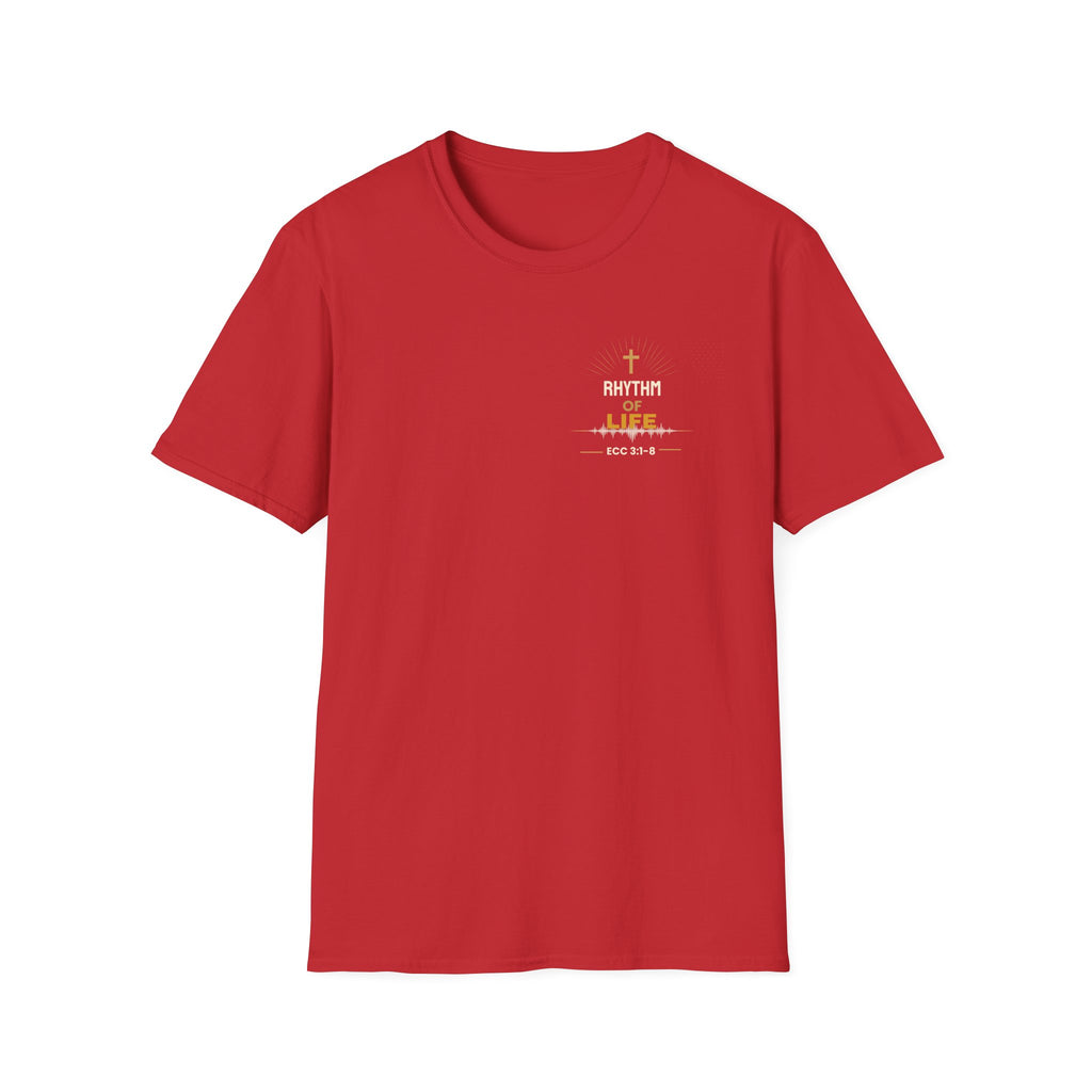 Rhythm of Life Christian T‑Shirt — ECC 3:1–8 Inspirational Faith Tee